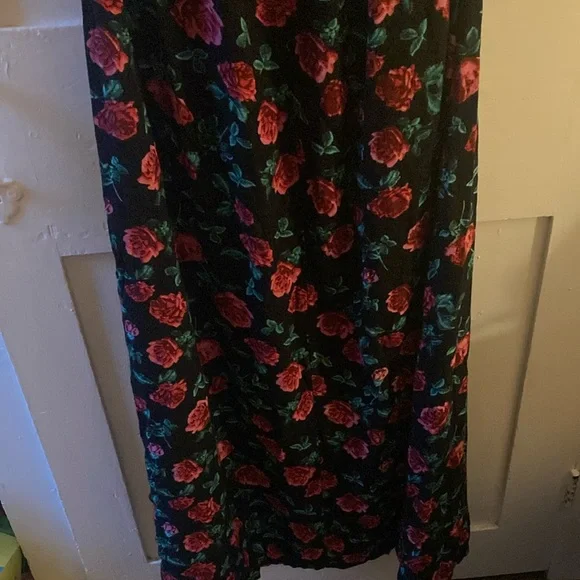 Francesca's Miami Red and Blue Tiered Maxi Sundress - Picture 11 of 11